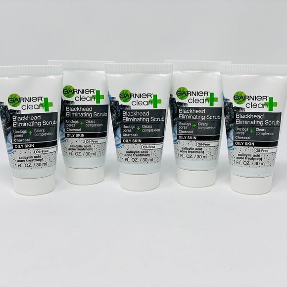5pk Garnier Blackhead Eliminating scrub- 1 oz each - Picture 2 of 2